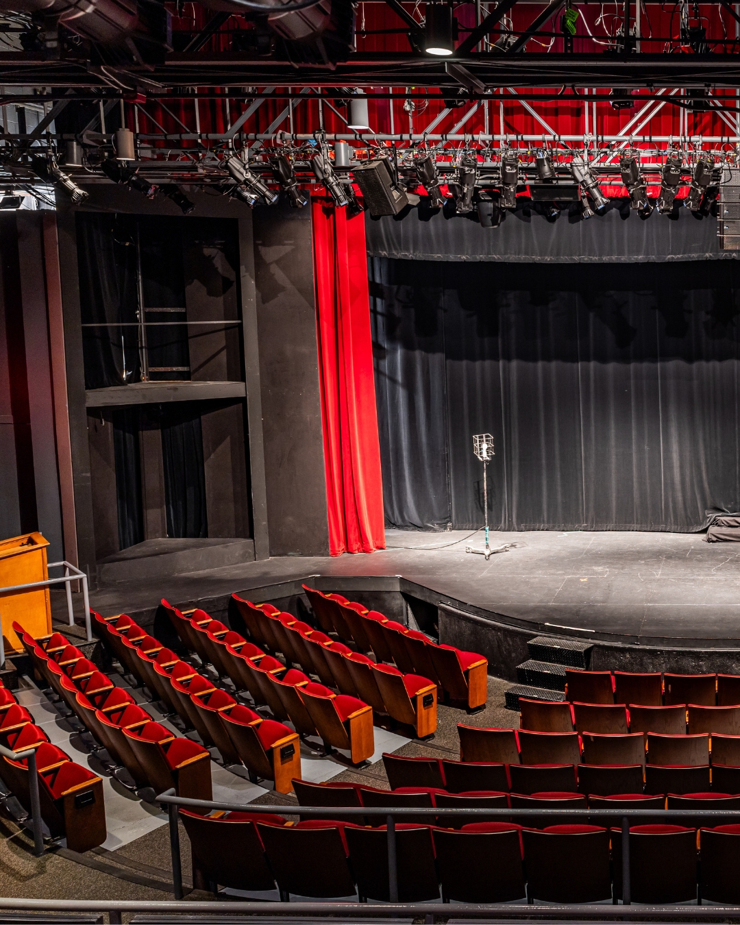 Completed Poly Prep Performing Arts Center auditorium